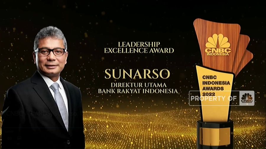 Sunarso, Dirut BRI Dinobatkan Sebagai “Leadership Excellence Award” (²©²ÊÍøÕ¾ TV)