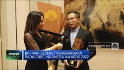 BNI Raih Sederet Penghargaan Pada CNBC Indonesia Awards 2022