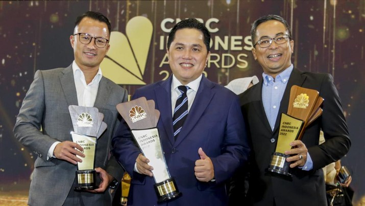 Top! BNI Borong 4 Perhargaan di CNBC Indonesia Awards 2022