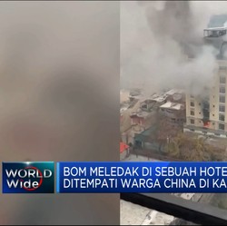 Video: Bom Guncang Hotel Ekspatriat China di Afganistan