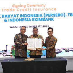 BRI Gandeng Eximbank Sediakan Layanan Global AR Financing