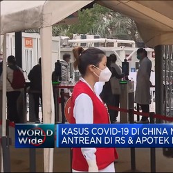 Video: Kasus Covid-19 di China Melonjak Antrean di RS