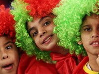 Menggemaskan! Penampakan Fans Cilik di Piala Dunia 2022 Qatar