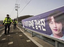ARMY Siap-Siap Kangen, Hari Ini Jin BTS Mulai Jalani Wamil