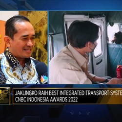 Catatan Prestasi JakLingko Dalam CNBC Indonesia Awards 2022