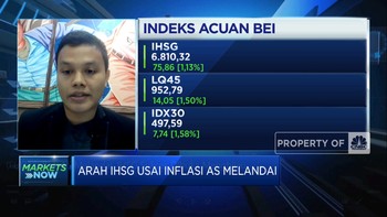 Inflasi AS Melandai, IHSG Sukses DIbuka Menghijau