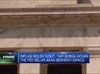 Inflasi AS Susut, The Fed Diramal Kerek Bunga Acuan 50 Bps