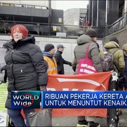 Video: Inggris Diguncang Mogok Massal Pekerja Kereta Api