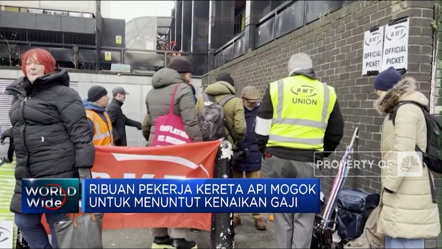Inggris Diguncang Aksi Mogok Massal