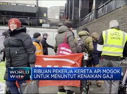 Video: Inggris Diguncang Mogok Massal Pekerja Kereta Api