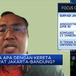 Komisi V: Bengkak Rp 21 Triliun, Proyek Kereta Cepat Merugi!