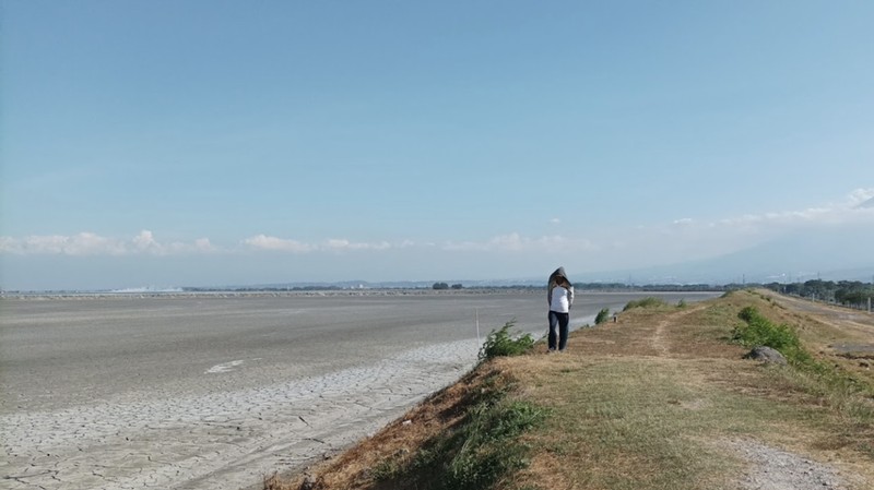 Kondisi terkini lumpur lapindo. (Tangkapan layar Google maps)
