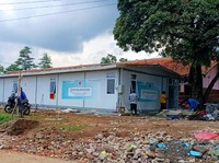 WEGE Bangun Klinik Darurat hingga PAUD Modular