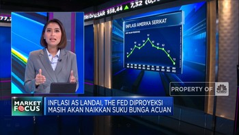 Market Focus: IHSG Kembali Ambles Hingga Inflas AS Landai