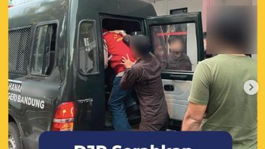 Tersangka faktur fiktif. (Tangkapan layar Instagram Ditjen Pajak)