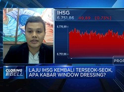 Investor Fokus ke Sentimen Eksternal, Laju IHSG Terseok-seok