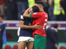 Momen Haru Mbappe Hibur Al Hakimi Usai Prancis Tekuk Maroko