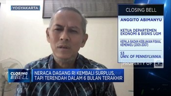 Surplus Neraca Dagang RI Turun, Efek Perlambatan Global?