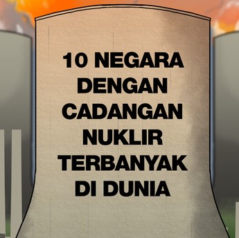 10 Negara Dengan Cadangan Nuklir Terbanyak di Dunia