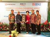 Siap Ekspansi, BSDE Terima Fasilitas Pinjaman Rp 1 T dari BNI