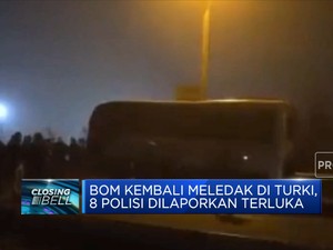 Bom Kembali Meledak di Turki, 8 Polisi Dilaporkan Terluka