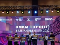 BRI Beri Penghargaan Untuk UMKM di BRILianpreneur 2022