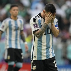 Argentina Vs Prancis, Kutukan Baru Bayangi Lionel Messi