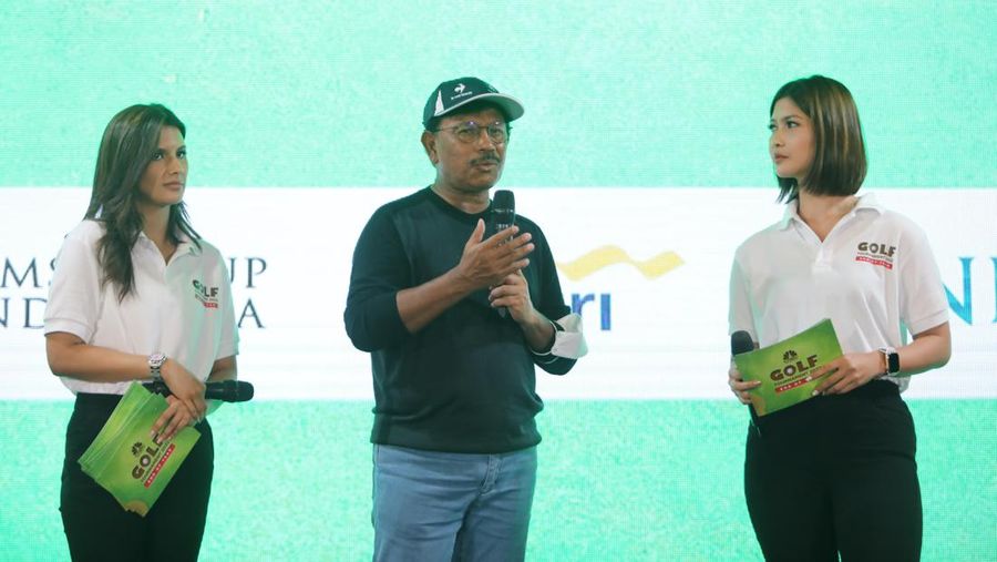 Golf Tournament 2022 CNBC Indonesia. (Muhammad Sabki)