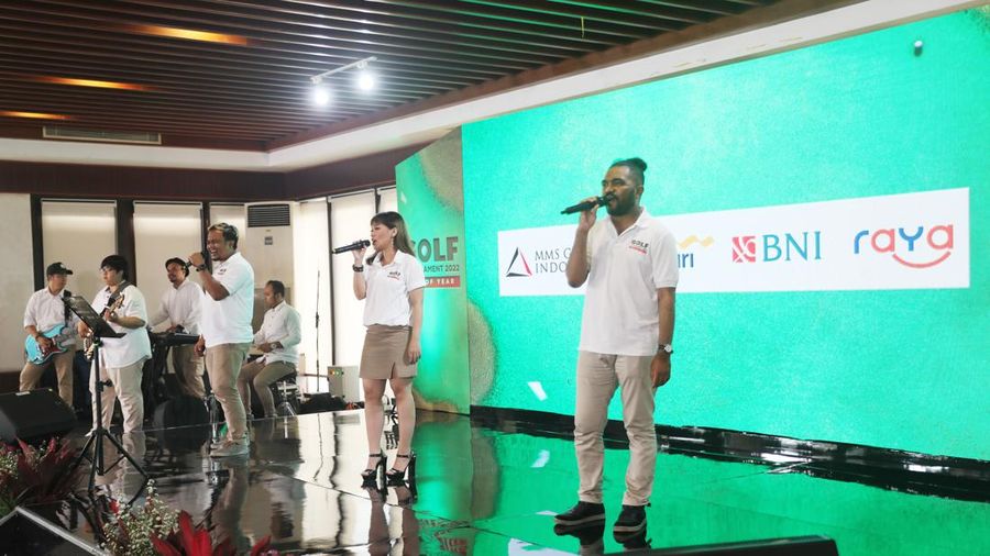 Golf Tournament 2022 CNBC Indonesia. (Muhammad Sabki)