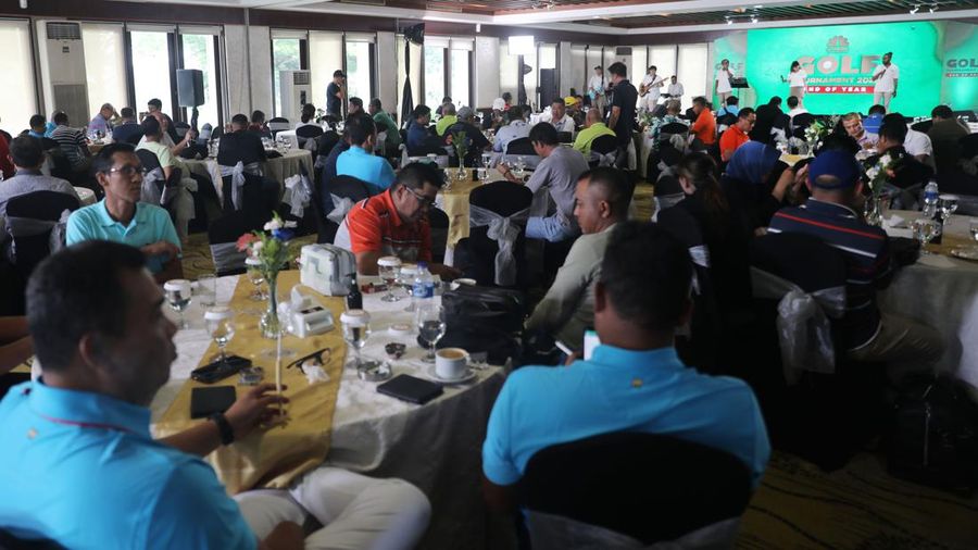 Golf Tournament 2022 CNBC Indonesia. (Muhammad Sabki)