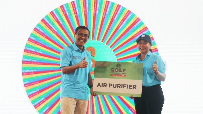 Golf Tournament 2022 Golf Tournament 2022 CNBC Indonesia. (Muhammad Sabki)