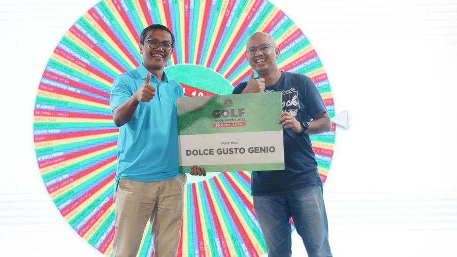 Golf Tournament 2022 CNBC Indonesia. (Muhammad Sabki)