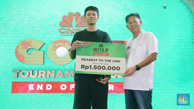 Golf Tournament 2022 Golf Tournament 2022 CNBC Indonesia. (Muhammad Sabki)