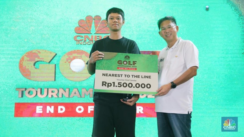 Golf Tournament 2022 CNBC Indonesia. (Muhammad Sabki)