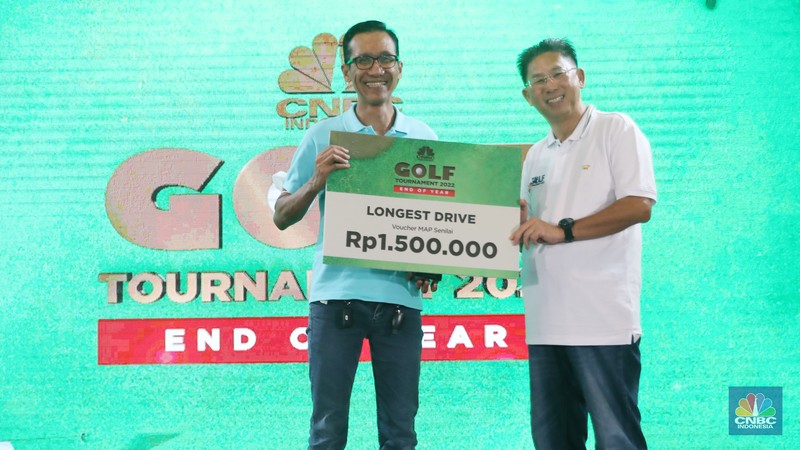 Golf Tournament 2022 Golf Tournament 2022 CNBC Indonesia. (Muhammad Sabki)