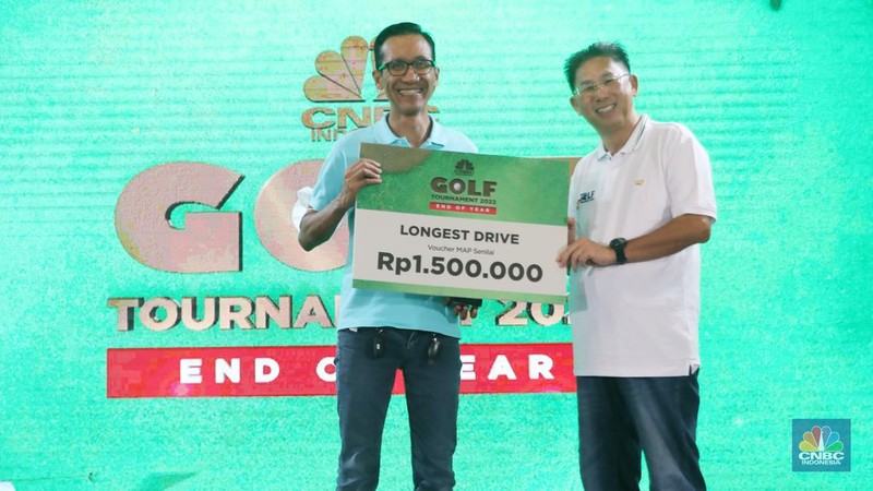 Golf Tournament 2022 CNBC Indonesia. (Muhammad Sabki)