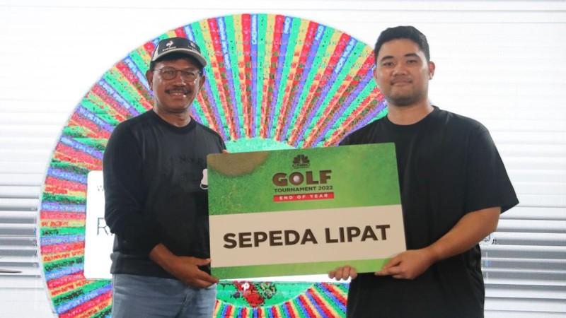 Golf Tournament 2022 CNBC Indonesia. (Muhammad Sabki)