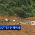 24 Tewas Akibat Longsor di Lokasi Perkemahan Malaysia