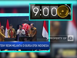 PT Venteny Fortuna International Tbk Resmi Melantai di BEI