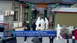 Kasus Covid-19 Meledak, Petugas Kesehatan China Kewalahan