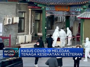 Kasus Covid-19 Meledak, Petugas Kesehatan China Kewalahan