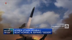 Korut Kembali Buat Geger Jepang & Korsel, Tembakkan 2 Rudal