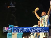 Video: Pamor Timnas Argentina Beri Berkah Ke Bisnis Adidas