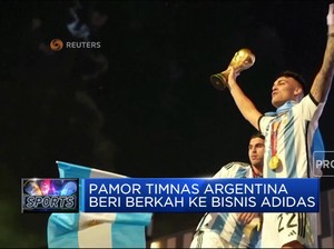 Video: Pamor Timnas Argentina Beri Berkah Ke Bisnis Adidas