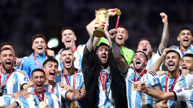 Happiness Lionel Messi!  Argentina wins the 2022 World Cup