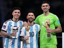 Piala Dunia FIFA 2022: Messi Best Player, Mbappe Top Scorer
