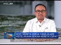 KCIC: Yang Alami Kecelakaan Kereta Kerja Bukan Kereta Cepat