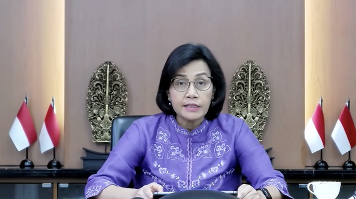 Menteri Keuangan Sri Mulyani dalam  Konferensi Pers APBN KITA Desember 2022. (Tangkapan Layar Youtube KemenkeuRI)