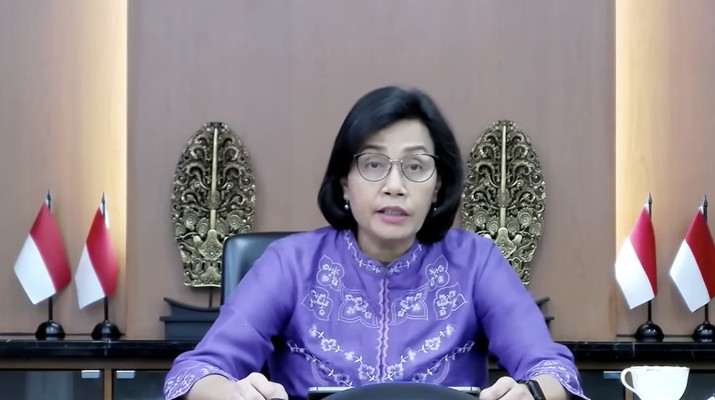 Menteri Keuangan Sri Mulyani dalam Konferensi Pers APBN KITA Desember 2022. Menteri Keuangan Sri Mulyani dalam Konferensi Pers APBN KITA Desember 2022. (Tangkapan Layar Youtube KemenkeuRI)