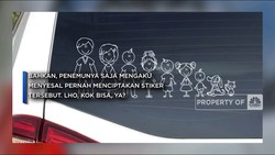 Video: Stiker 'Happy Family' Kendaraan Berbahaya!